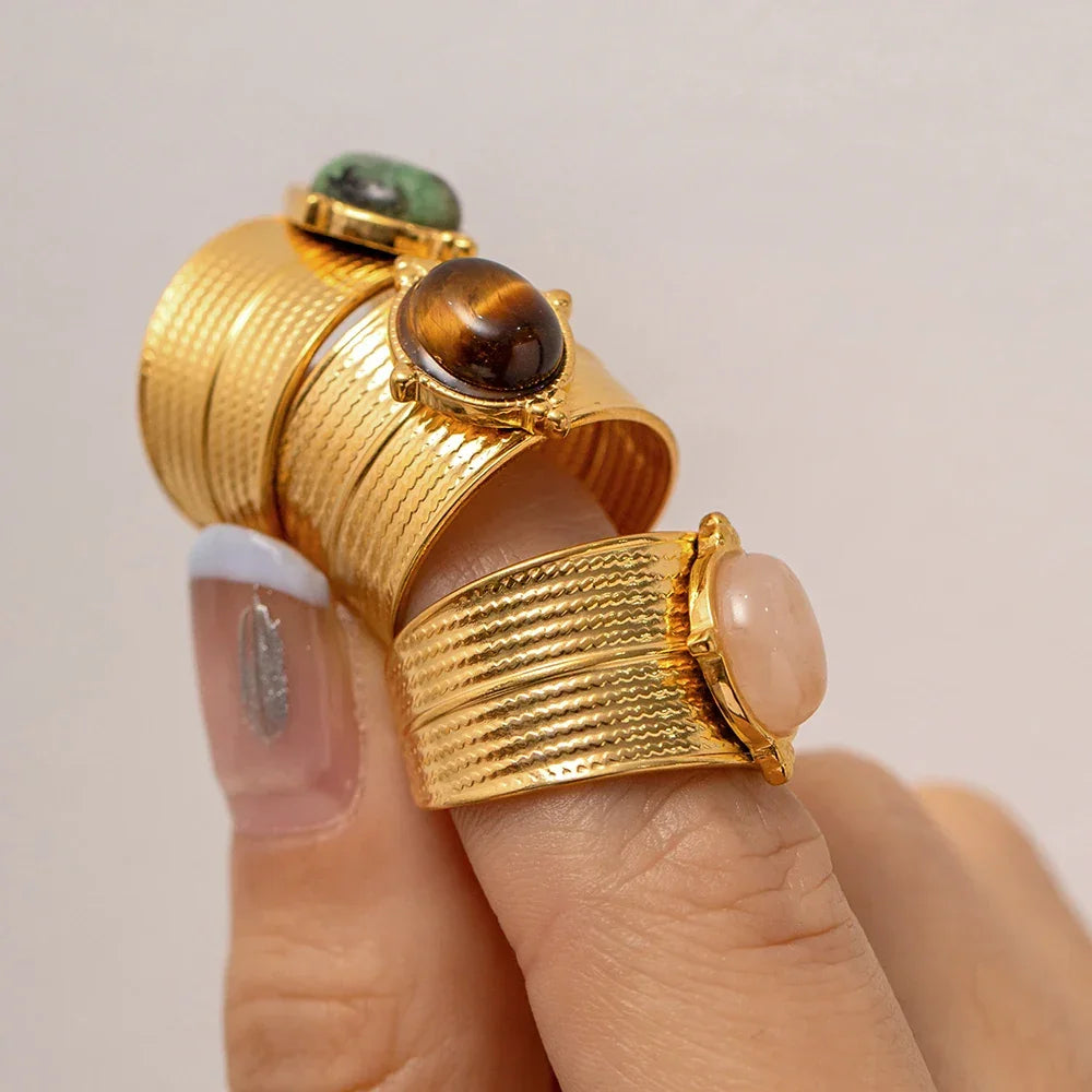 [Gaonasi]Josie Gold Ring