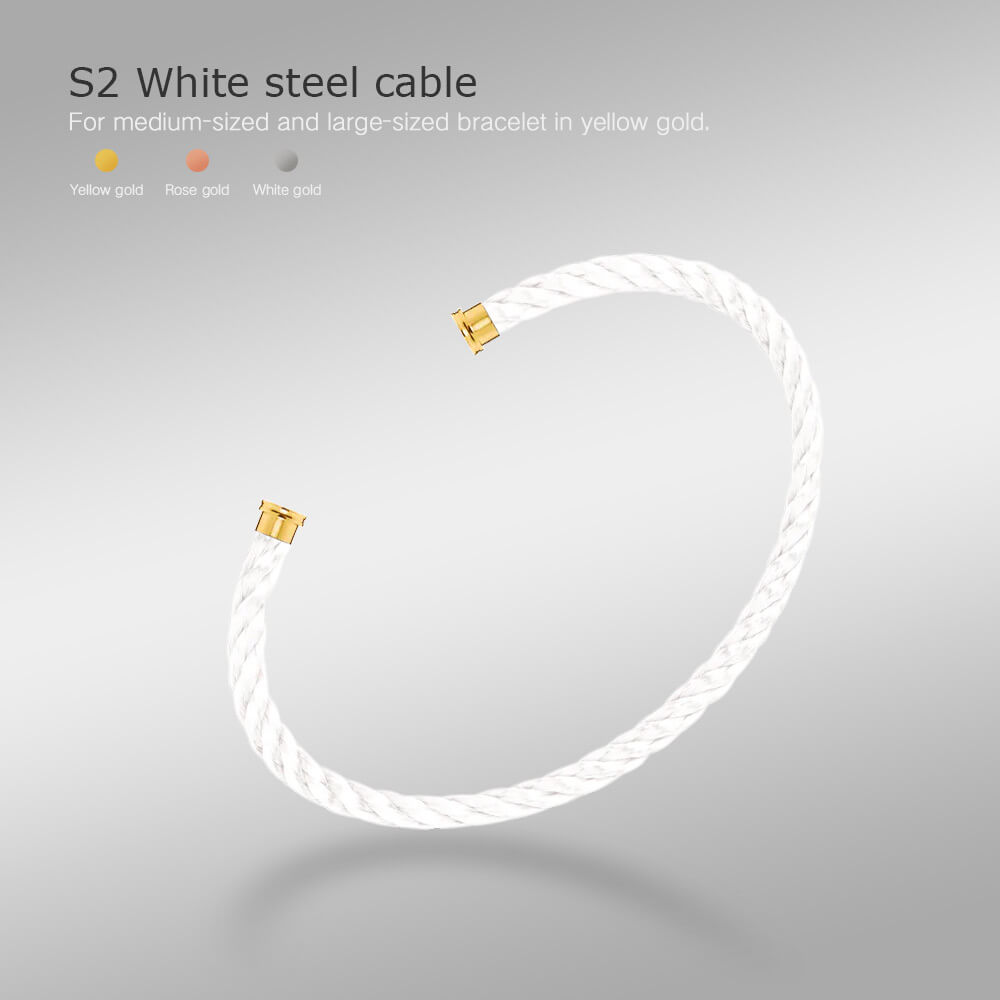 [Gaonasi]FORCE SERIES BRACELET CABLES 50 CHOICES (DIY SELECTION)
