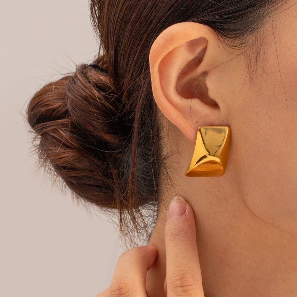 [Gaonasi]Elsie Gold Earrings