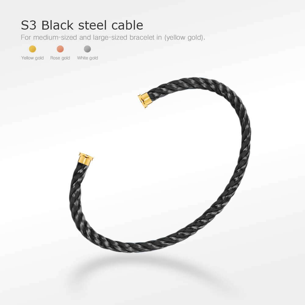 [Gaonasi]FORCE SERIES BRACELET CABLES 50 CHOICES (DIY SELECTION)