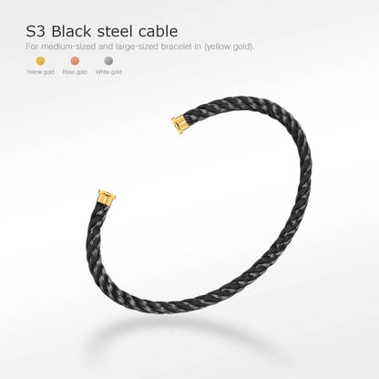 [Gaonasi]FORCE SERIES BRACELET CABLES 50 CHOICES (DIY SELECTION)