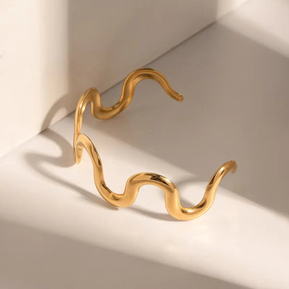[Gaonasi]Senna Twisted Gold Bangle