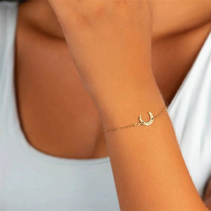 [Gaonasi]Keris Gold Chain Bracelet