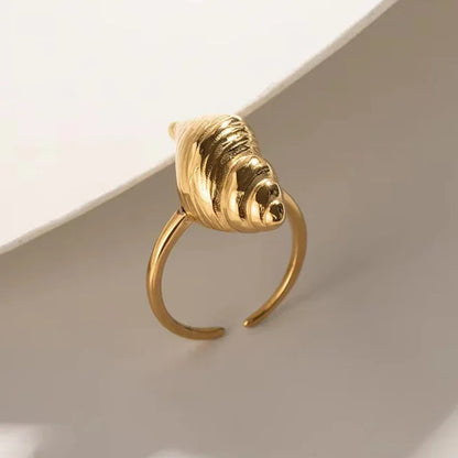 [Gaonasi]Ohana Sea Conch Gold Ring