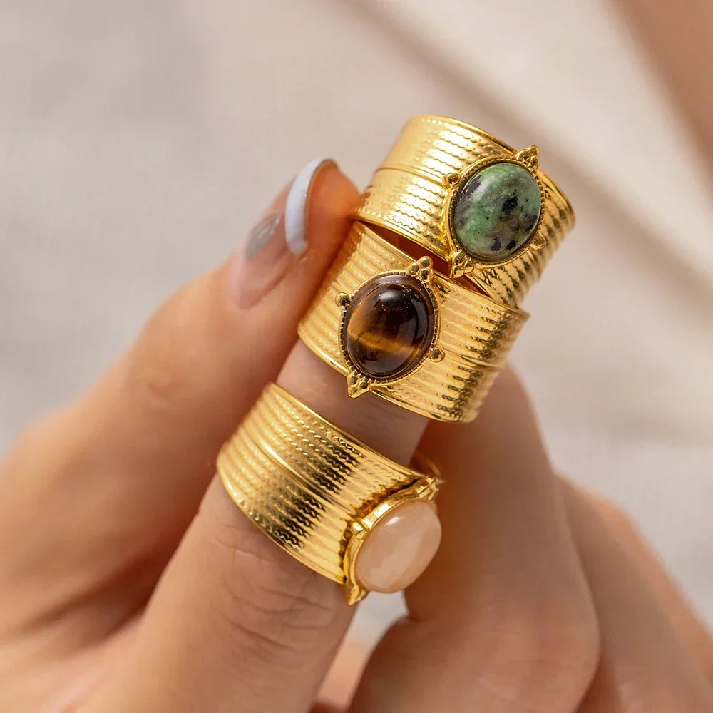 [Gaonasi]Josie Gold Ring