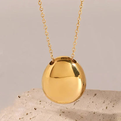 [Gaonasi]Claribel Gold Dome Necklace