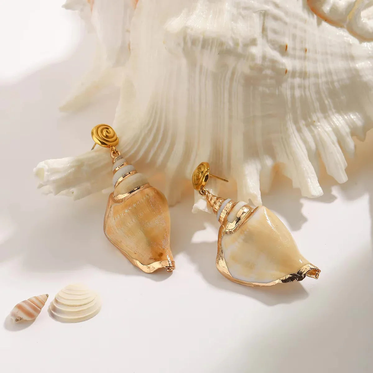 [Gaonasi]Sabrina Seashell Earrings