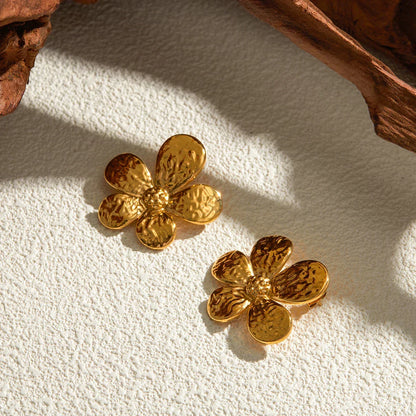 [Gaonasi]Daisy Gold Earrings