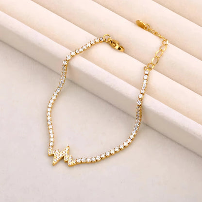 [Gaonasi]Annette Diamond Pulse Bracelet
