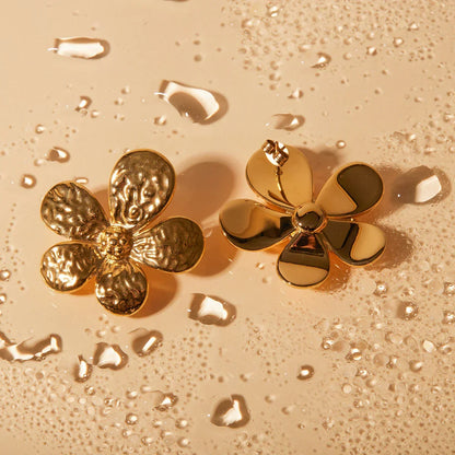 [Gaonasi]Daisy Gold Earrings