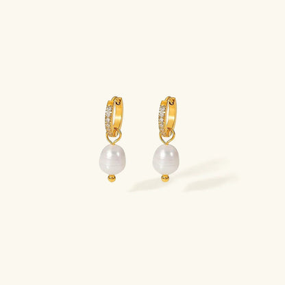 [Gaonasi]Sara Pearl Earrings