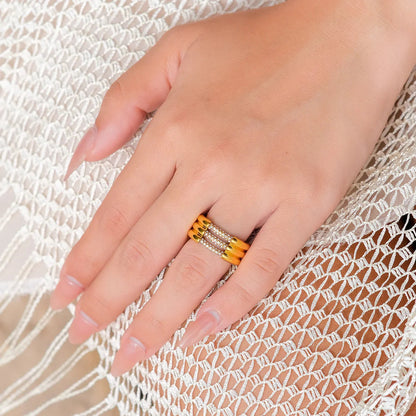 [Gaonasi]Serenity Diamond Gold Ring