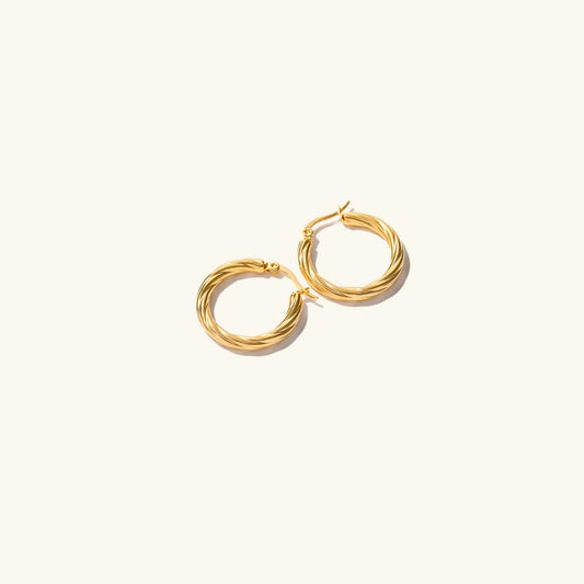 [Gaonasi]Zephy Hoop Earrings