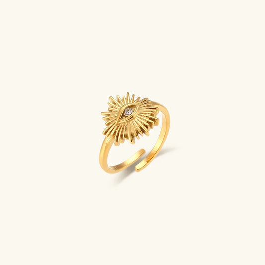 [Gaonasi]Solana Gold Ring