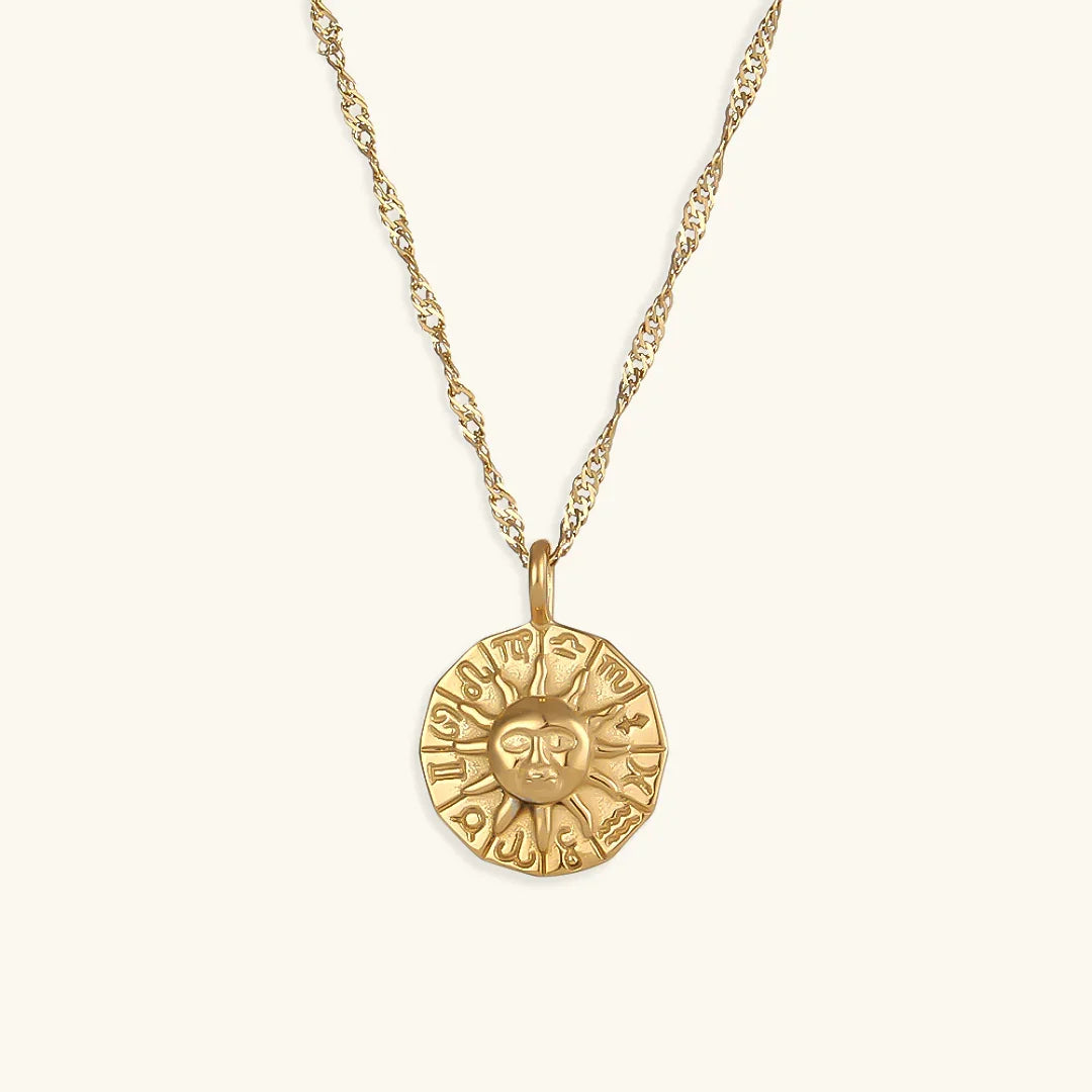 [Gaonasi]Soleil Gold Necklace