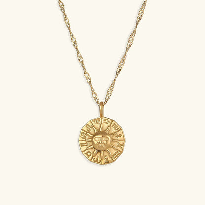 [Gaonasi]Soleil Gold Necklace