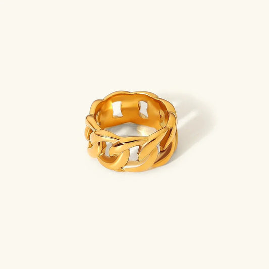 [Gaonasi]Splendor Gold Ring