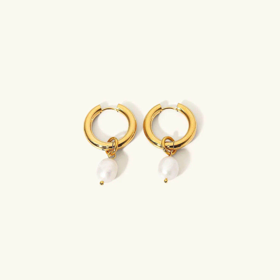 [Gaonasi]Stella Pearl Earrings