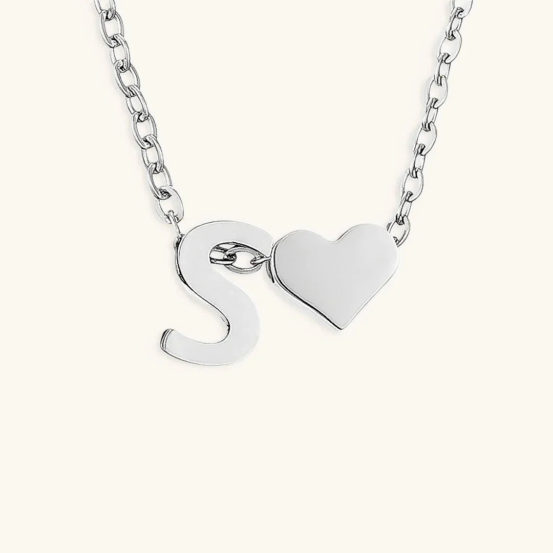 [Gaonasi]Ria Initial Letter Gold Necklace