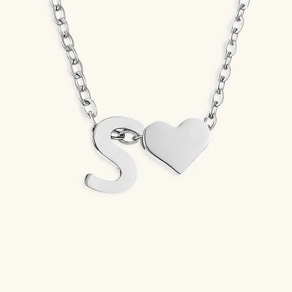 [Gaonasi]Ria Initial Letter Gold Necklace