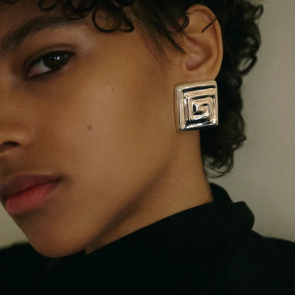 [Gaonasi]Karina Gold Earrings