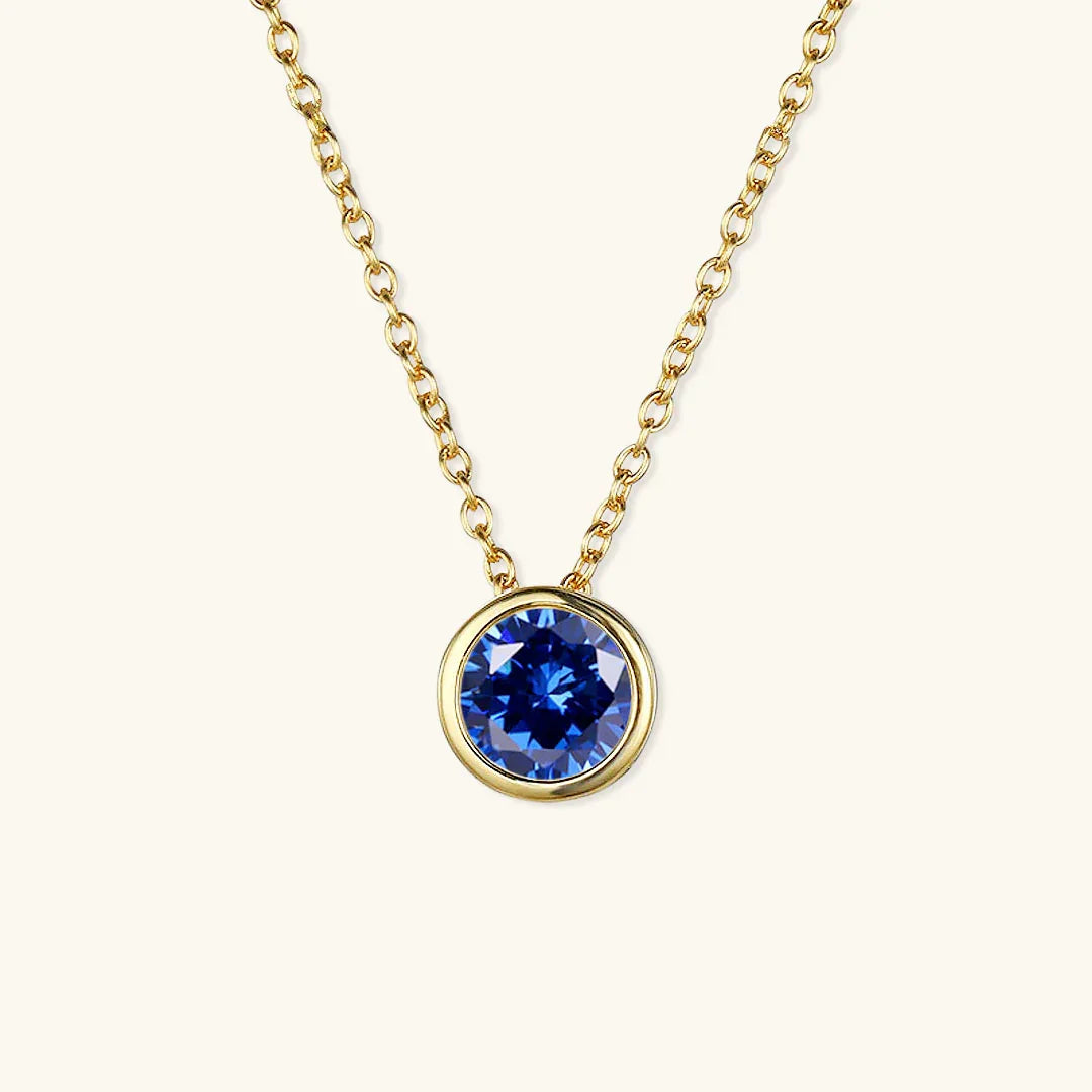 [Gaonasi]Amelia Birthstone Necklace