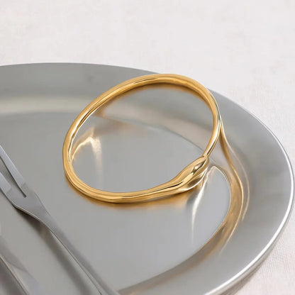 [Gaonasi]Vinny Gold Bangle