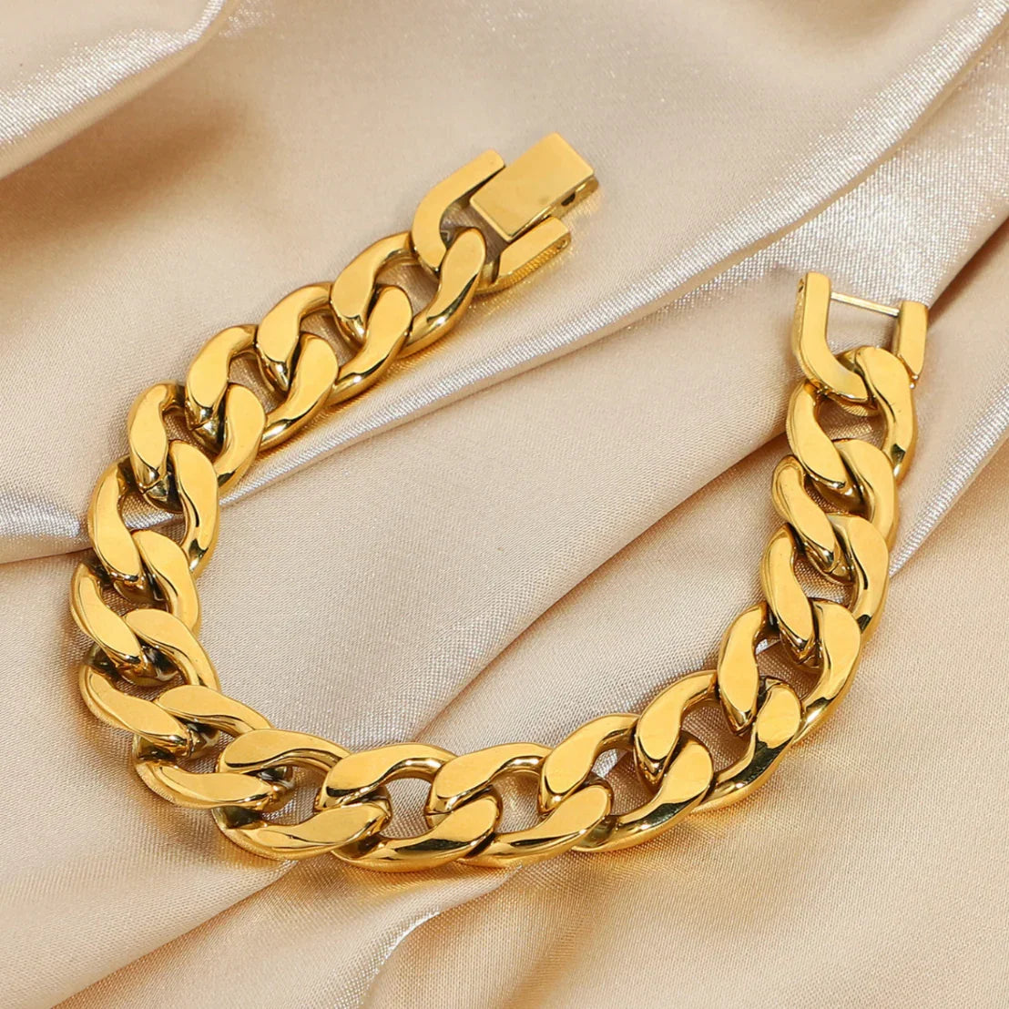 [Gaonasi]Kayle Gold Chain Bracelet