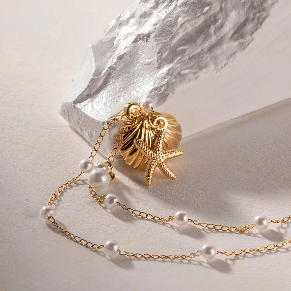 [Gaonasi]Rebecca Freshwater Pearl Necklace