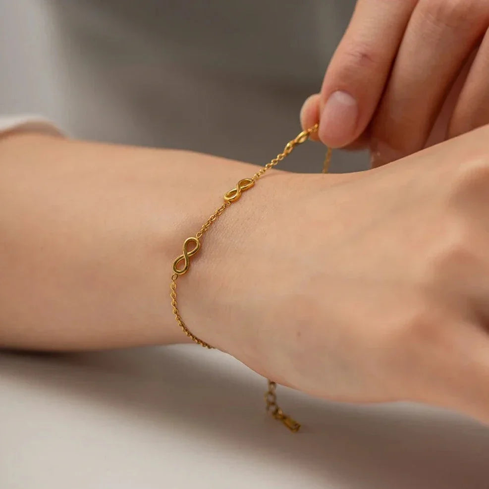 [Gaonasi]Everlasting Gold Bracelet