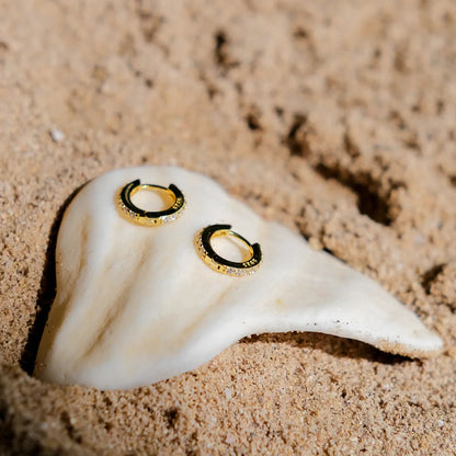 [Gaonasi]Terra Huggie Earrings