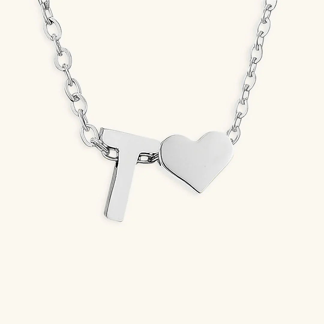 [Gaonasi]Ria Initial Letter Gold Necklace