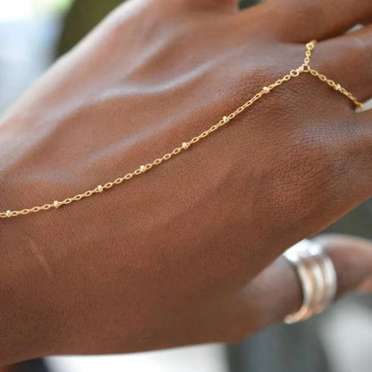 [Gaonasi]Evelyne Gold Chain Bracelet