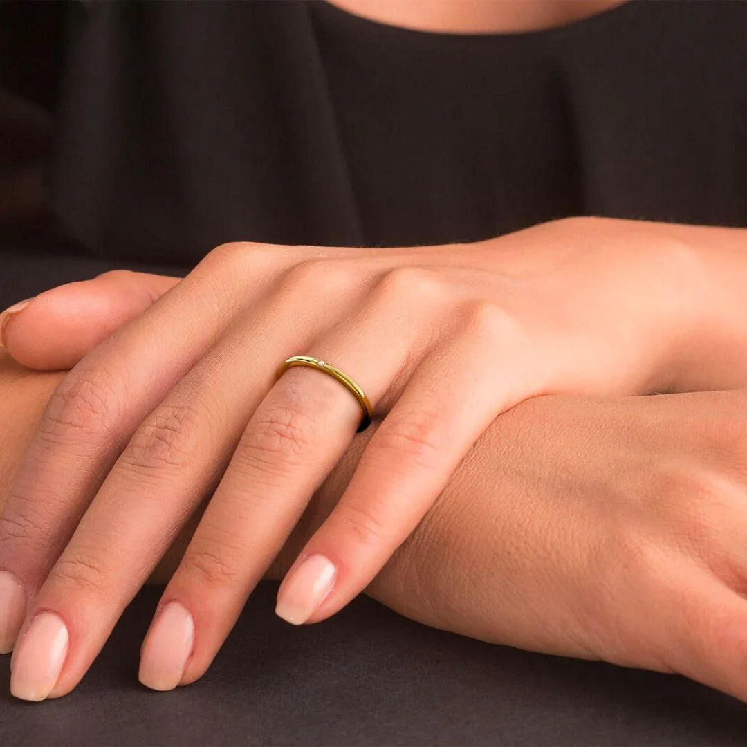 [Gaonasi]Sage Gold Ring
