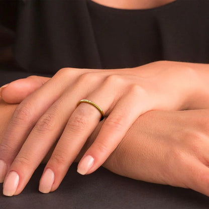 [Gaonasi]Sage Gold Ring