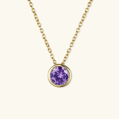 [Gaonasi]Amelia Birthstone Necklace