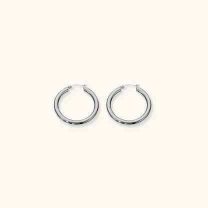 [Gaonasi]Wide Hoop Earrings