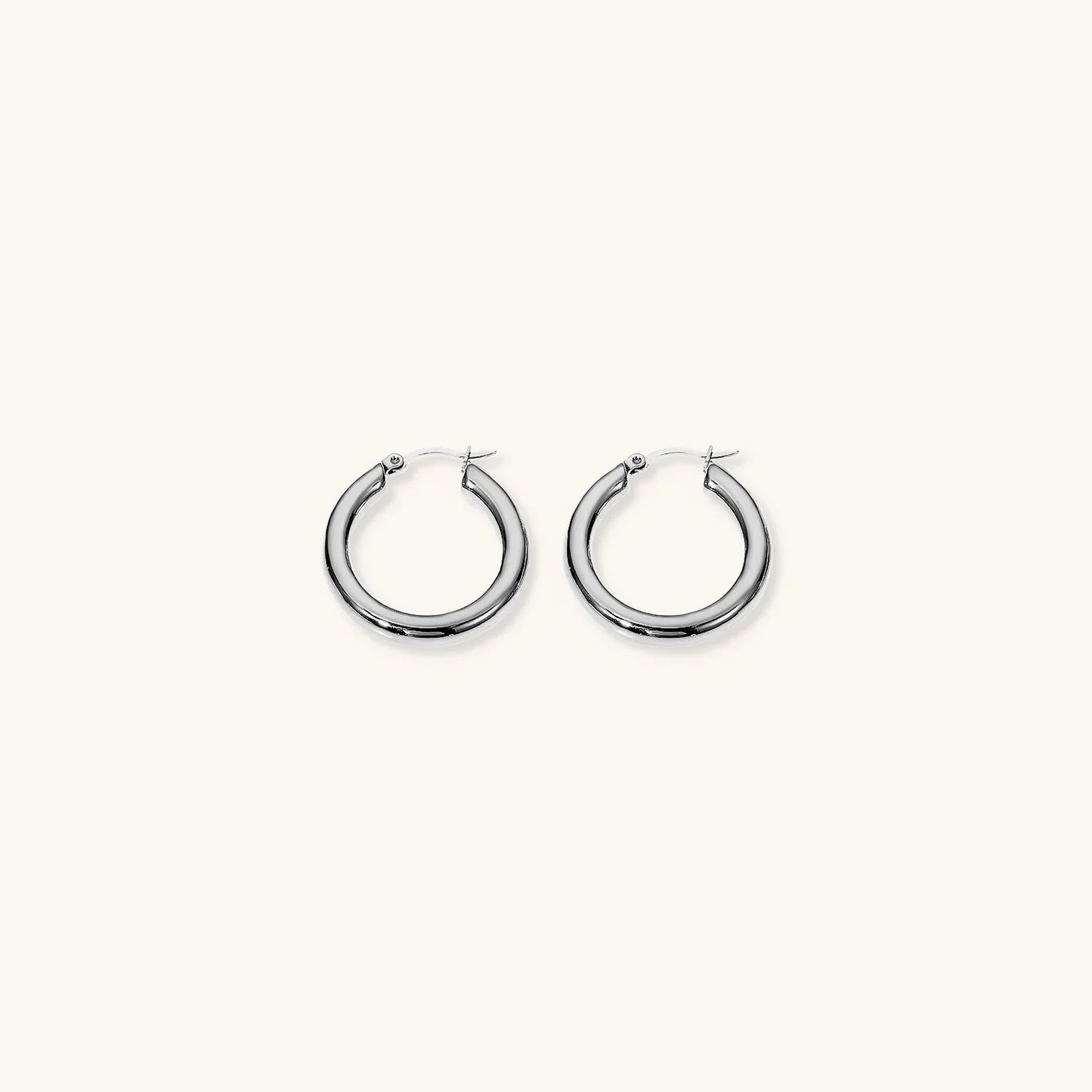 [Gaonasi]Wide Hoop Earrings
