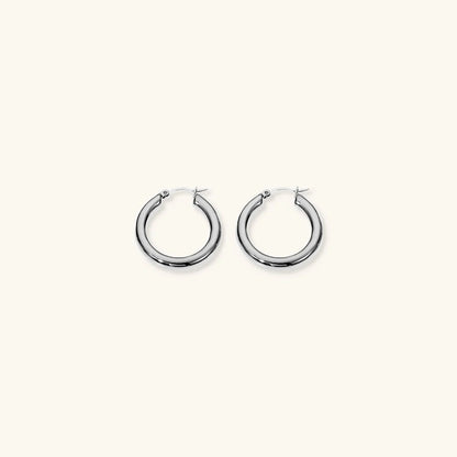 [Gaonasi]Wide Hoop Earrings
