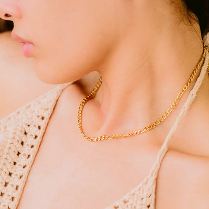 [Gaonasi]Willow Gold Chain Necklace