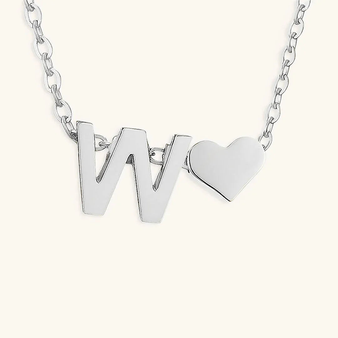 [Gaonasi]Ria Initial Letter Gold Necklace