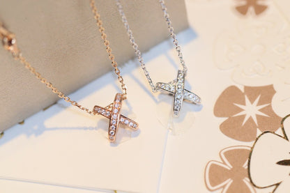 [Gaonasi]JEUX DE DIAMOND NECKLACE