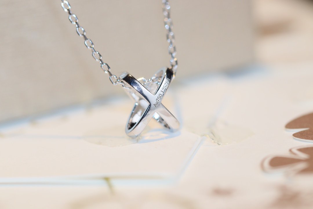 [Gaonasi]JEUX DE DIAMOND NECKLACE