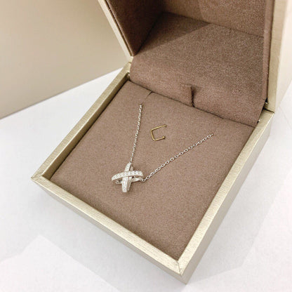 [Gaonasi]JEUX DE DIAMOND NECKLACE