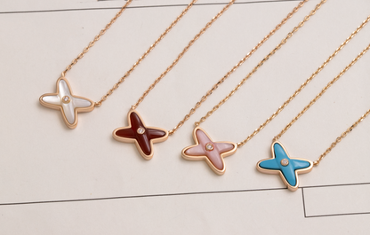 [Gaonasi]JEUX DE NECKLACE 1 DIAMOND