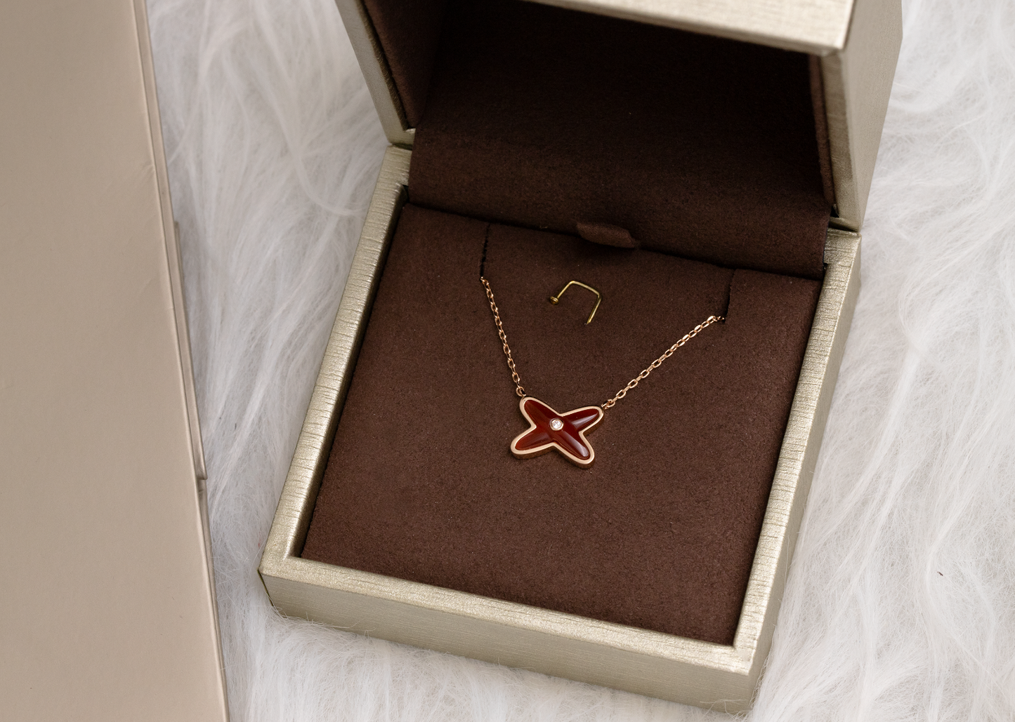 [Gaonasi]JEUX DE NECKLACE 1 DIAMOND