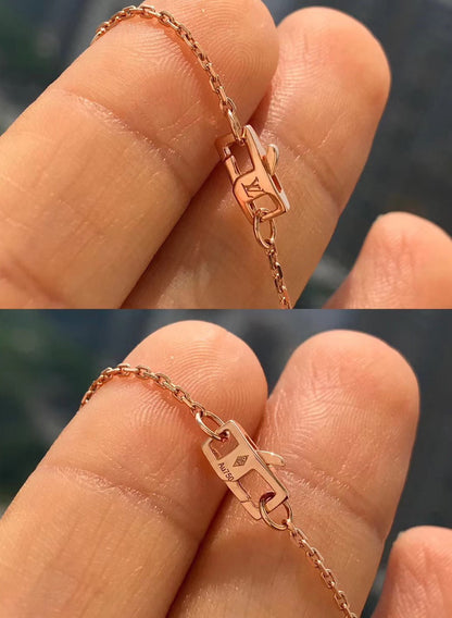[Gaonasi]BLOSSOM PENDANT PINK GOLD AND DIAMOND