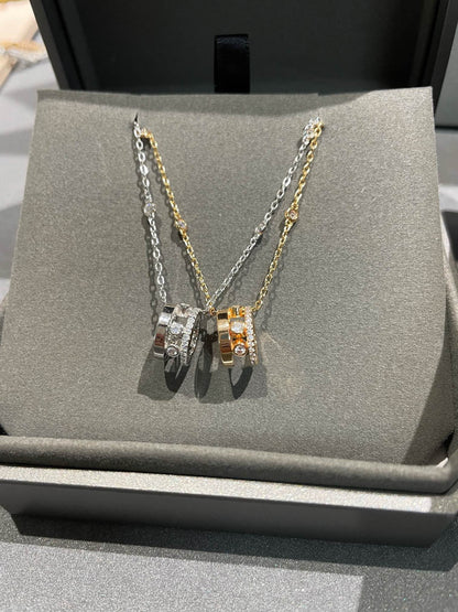 [Cadisa]CHAIN MOVE ROMANE PEDAND NECKLACE
