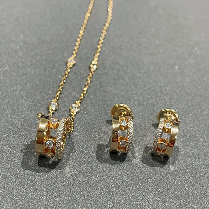 [Cadisa]CHAIN MOVE ROMANE PEDAND NECKLACE