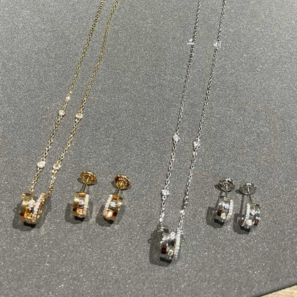 [Cadisa]CHAIN MOVE ROMANE PEDAND NECKLACE